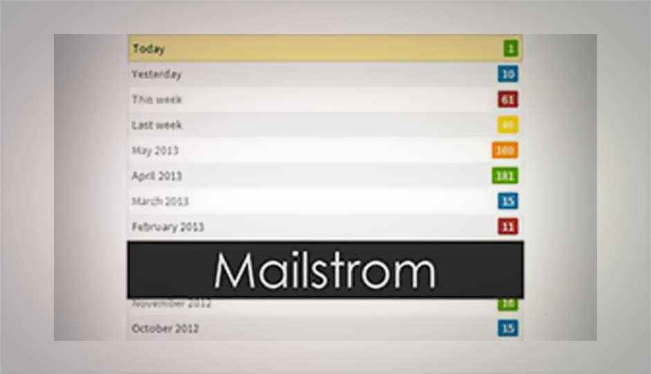 Clean up your email inbox with Mailstrom
