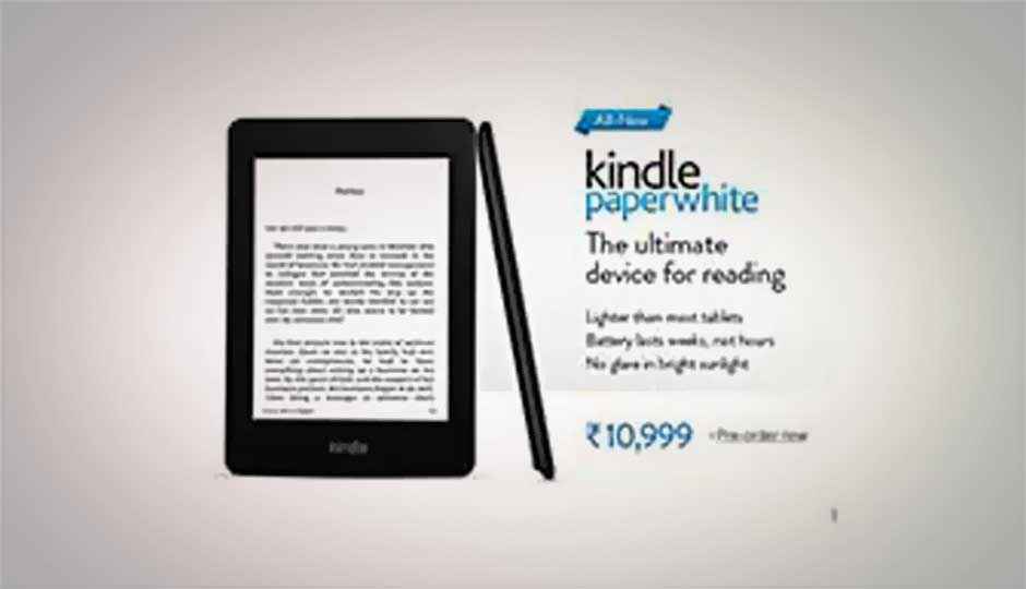 New Amazon Kindle Paperwhite e-readers up for pre-order online