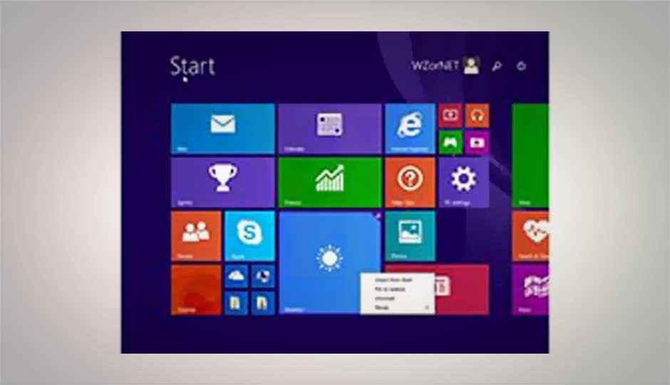 Windows 8.1 update leaks ahead of its March release