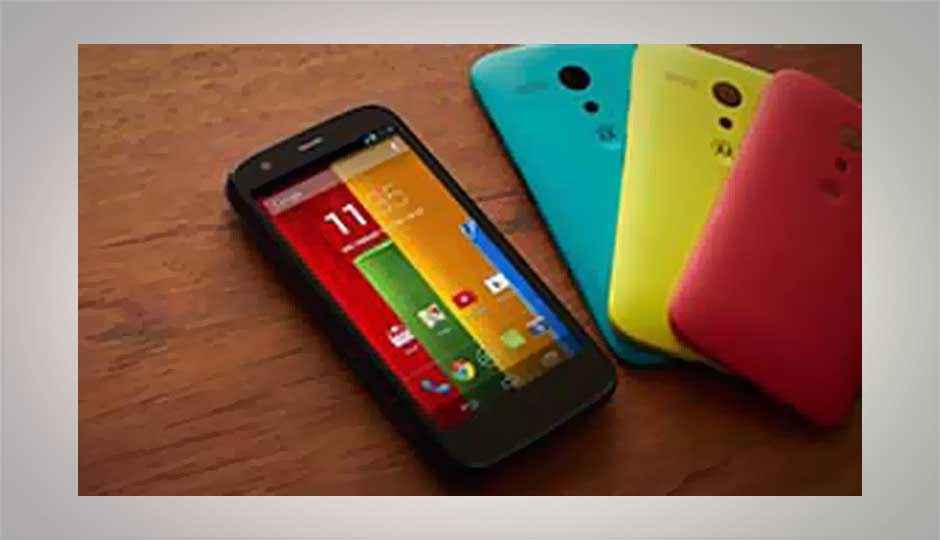 Motorola Moto G launched in India; 16GB model priced at Rs. 13,999