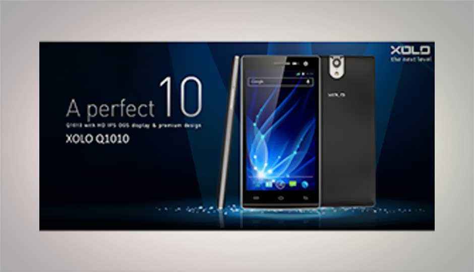 Xolo Q1010, 5-inch quad-core smartphone available online for Rs. 12,948