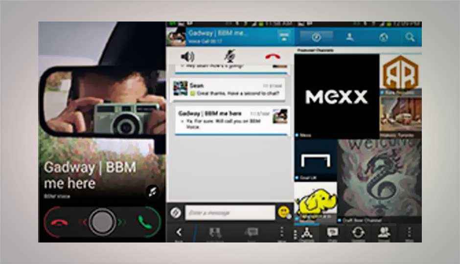 BBM for Android and iOS gets voice calling, Channels and more