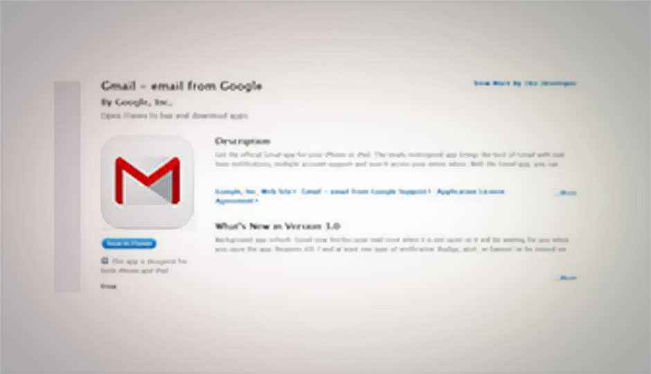 Google updates Gmail for iOS app with background refresh