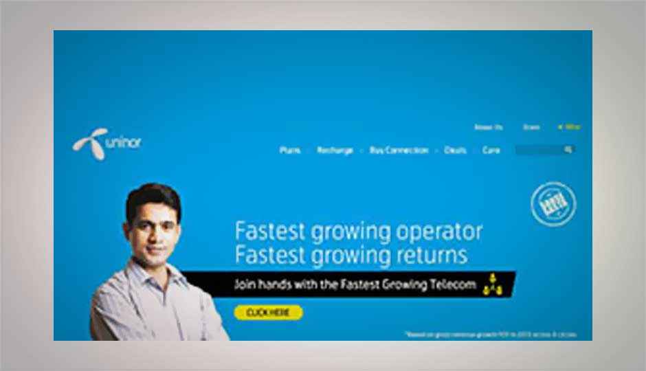 Uninor offers unlimited Facebook, WhatsApp access at Rs. 15 per month