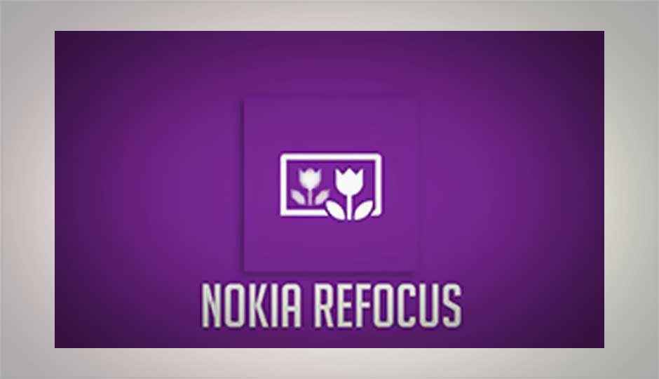 Nokia Refocus now available for Lumia devices running Windows Phone 8