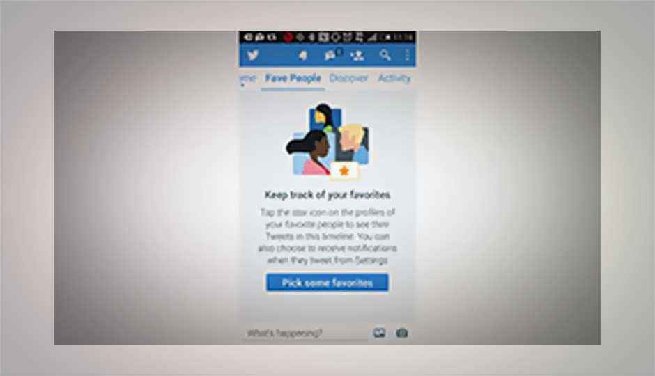 Twitter testing ‘Fave People’ timeline, tracks favourite Twitter accounts