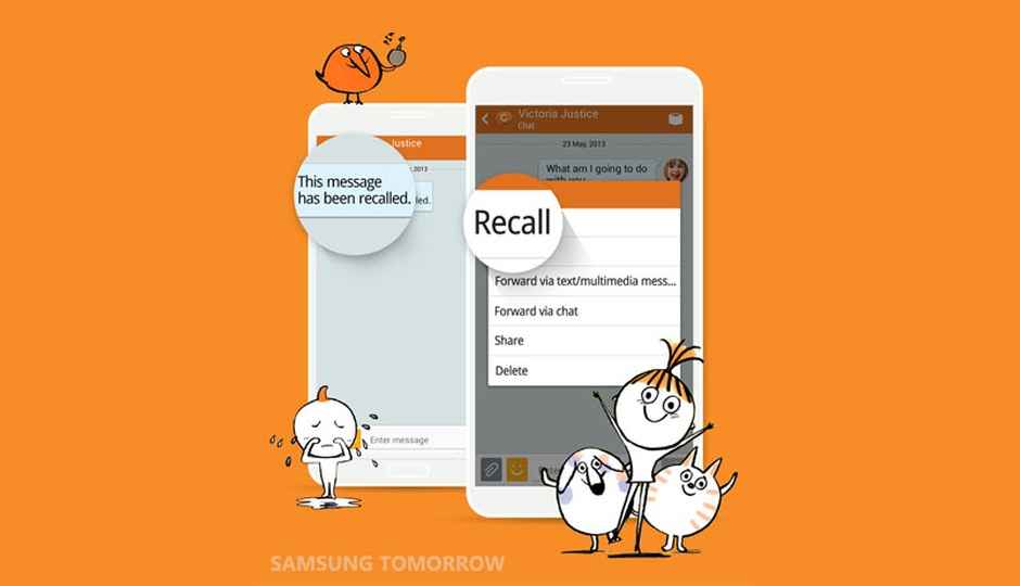 Samsung ChatOn v3.5 update brings 1GB file sharing, recalling messages