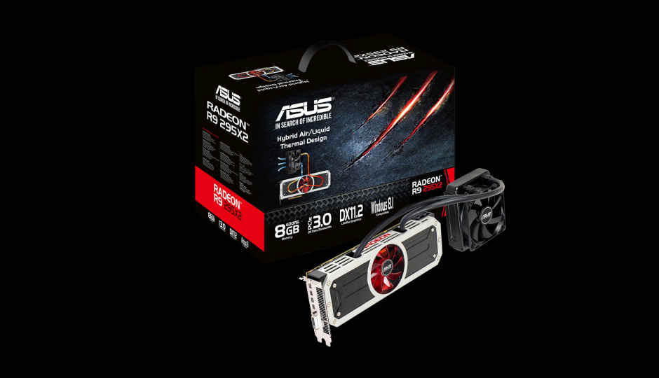 ASUS announces R9 295X2 graphics card in India, priced at Rs 1,30,000