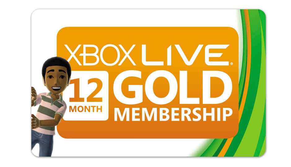 xbox live gold membership india