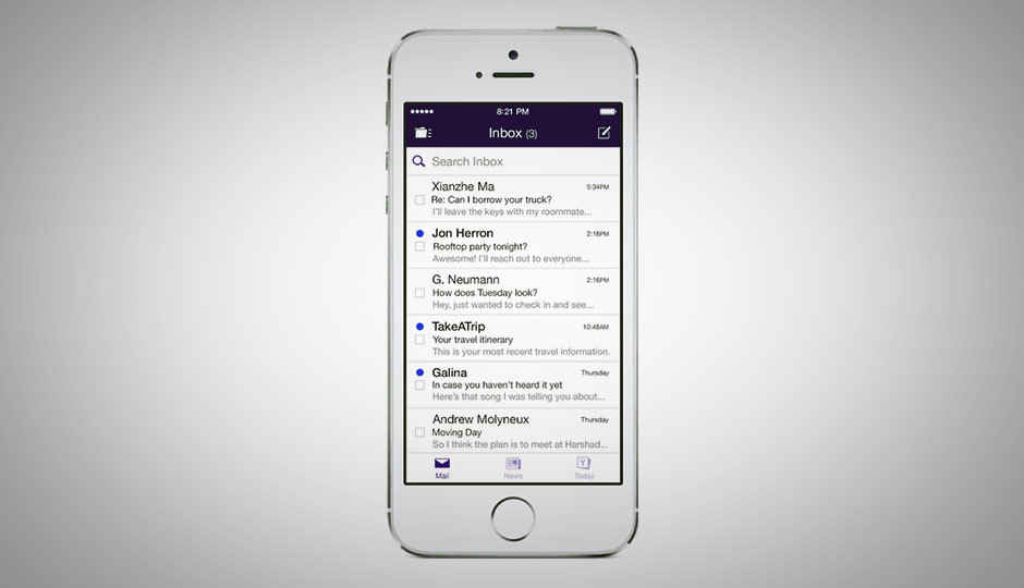 Yahoo Mail for iOS updated with new features, contextual info