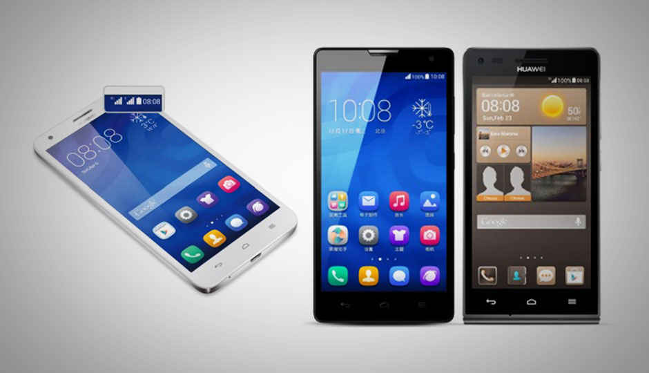 Huawei Honor 3C, Ascend G6 and G750 smartphones launched, starting at Rs. 14,999