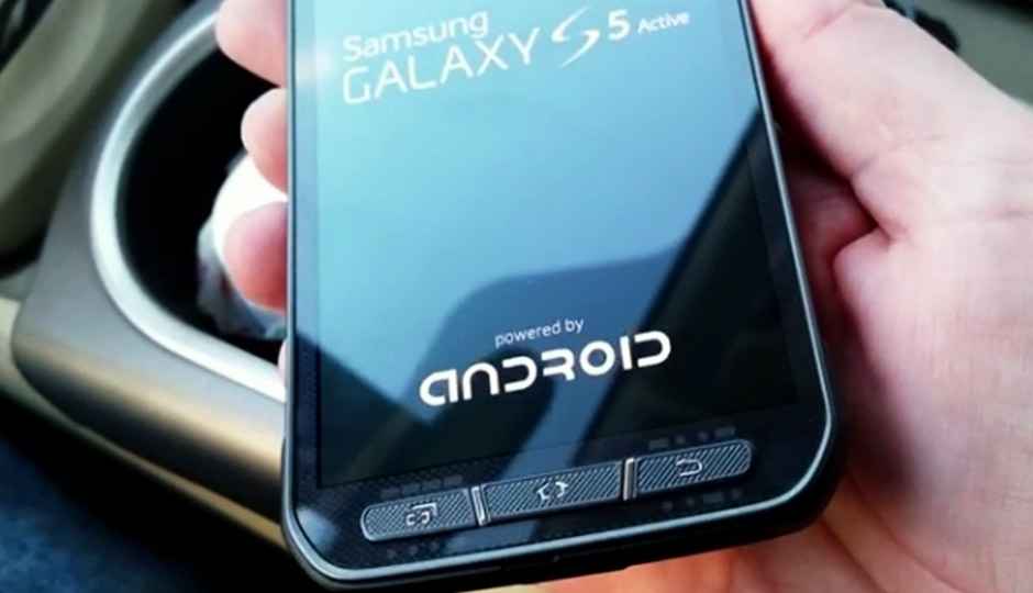 Samsung Galaxy S5 Active detailed in hands-on video