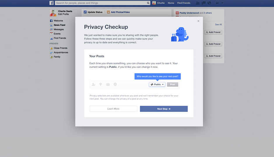 Facebook launches privacy checkup tool, gives users more control on sharing