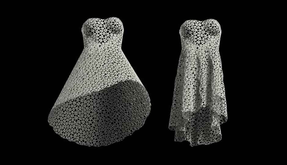 4D Printing research could lead to shape changing dress materials