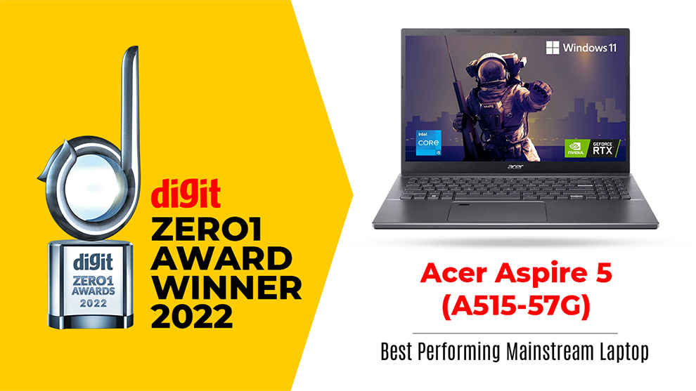 Digit Zero1 Award 2022 Winner: Acer Aspire 5