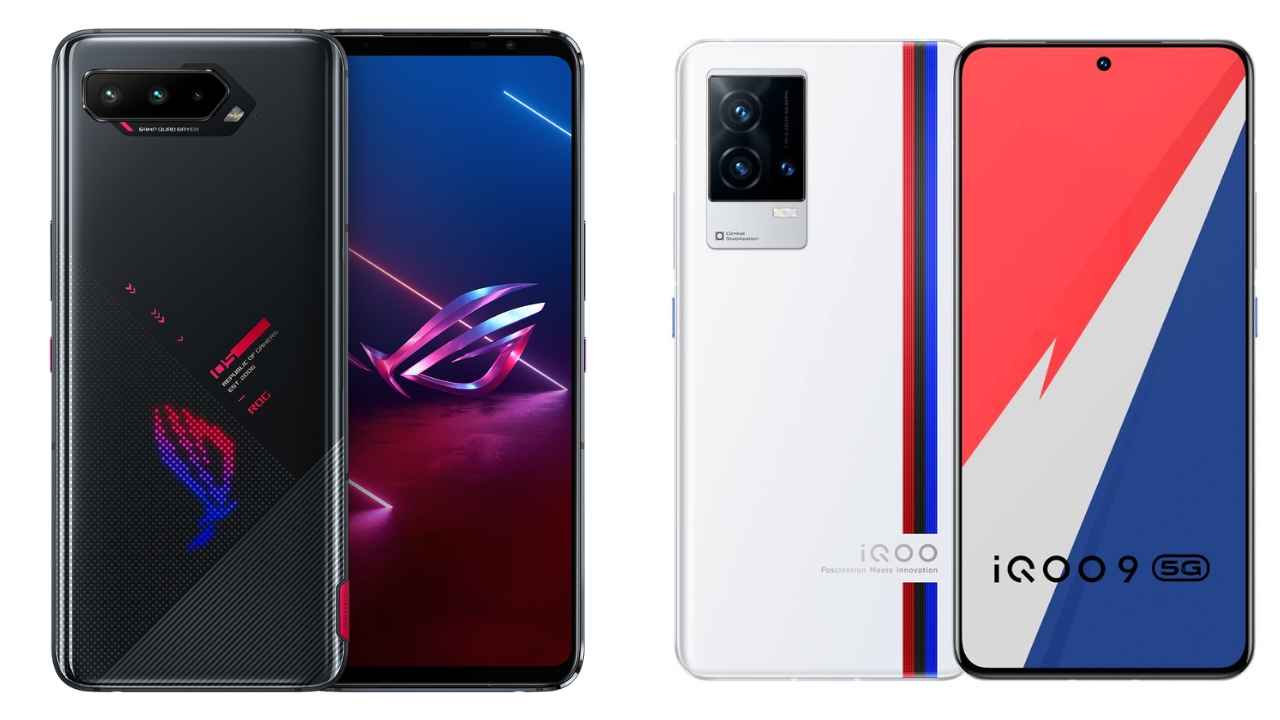 Asus ROG Phone 5s vs iQOO 9 specs comparison: Which one to buy?