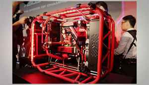 Computex 2013: ASUS ROG custom mod running Poseidon graphics card