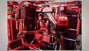 Computex 2013: ASUS ROG custom mod running Poseidon graphics card