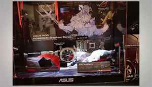 Computex 2013: ASUS ROG custom mod running Poseidon graphics card