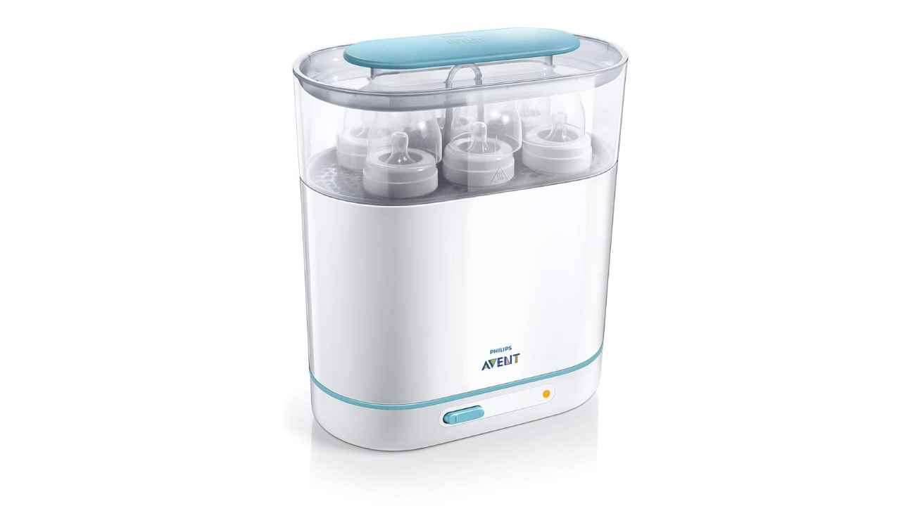 Top steam sterilizers for chemical-free sterilization of feeding bottles