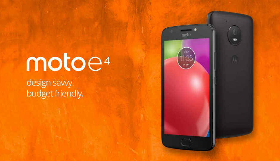Moto E4 reportedly launched at Rs 8,999, company says it’s not official