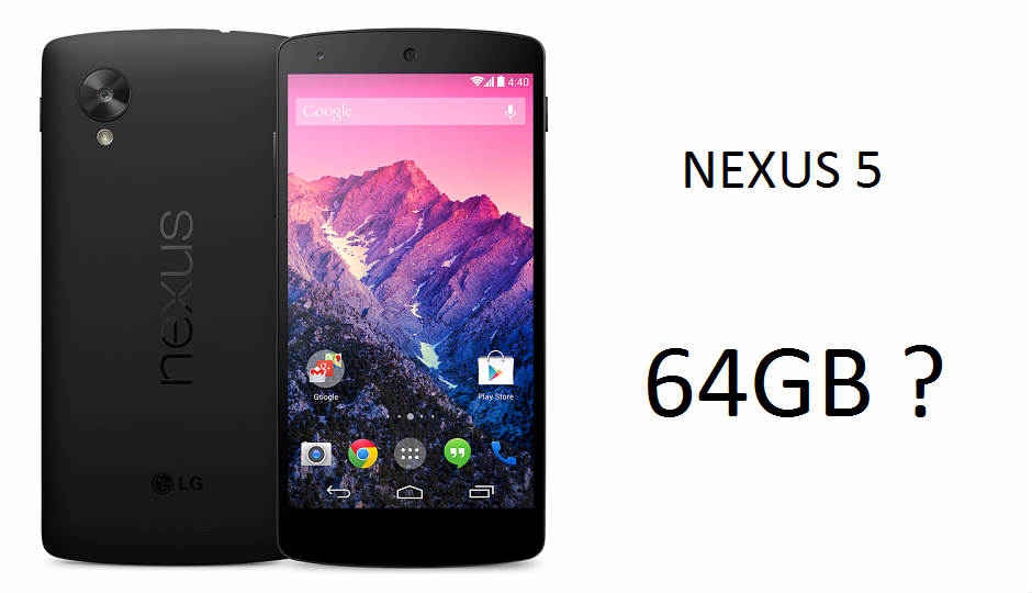 Will a 64GB Nexus 5 debut alongside the Nexus X?