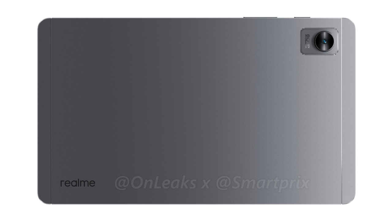 Realme Pad Mini leaked renders reveal its design and specs such as a Unisoc T616 SoC