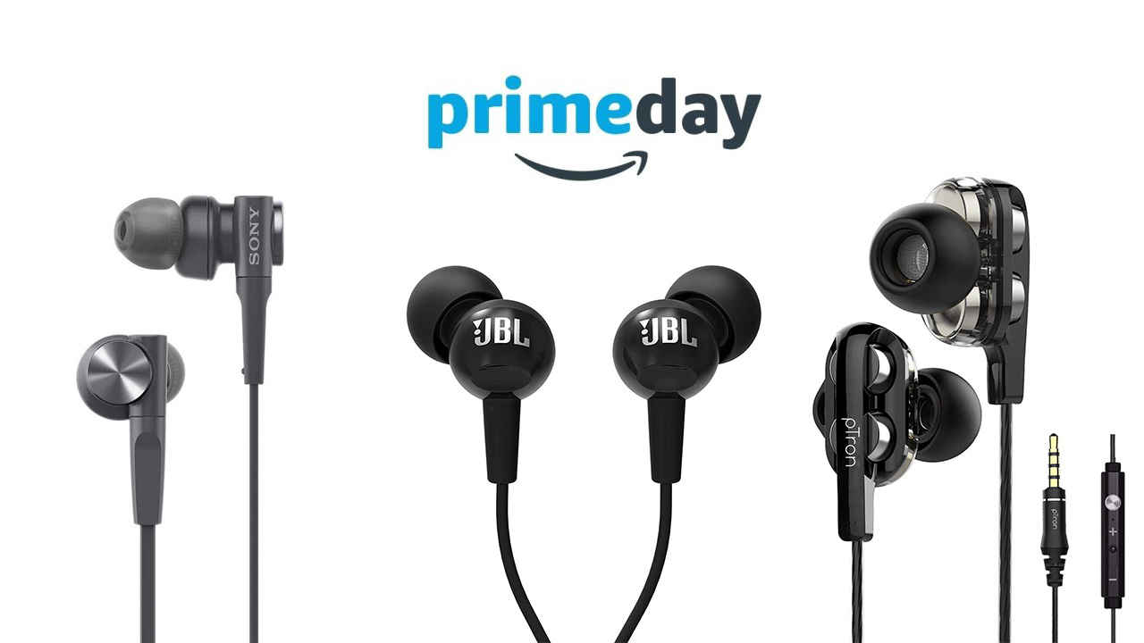 Amazon Prime Day Sale 2020: Best deals on wired in-ear headphones / earphones
