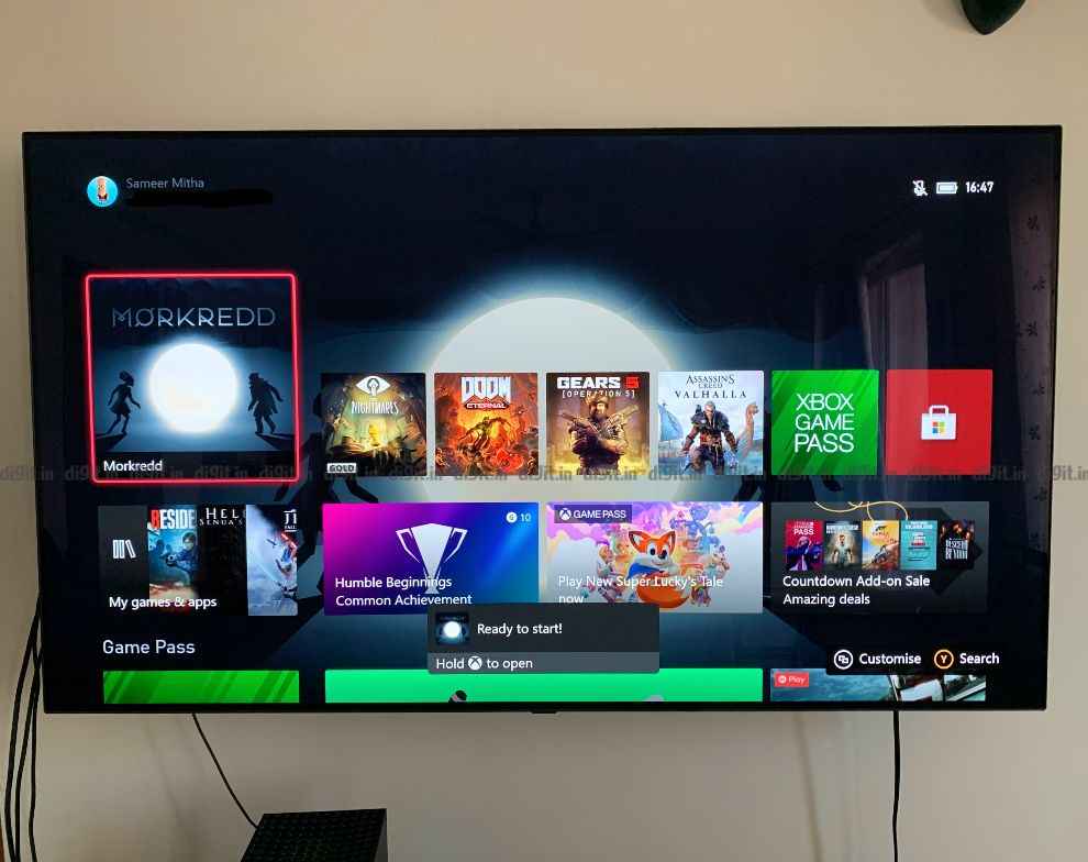 The Xbox Seres X UI is the same as the Xbox One UI. 