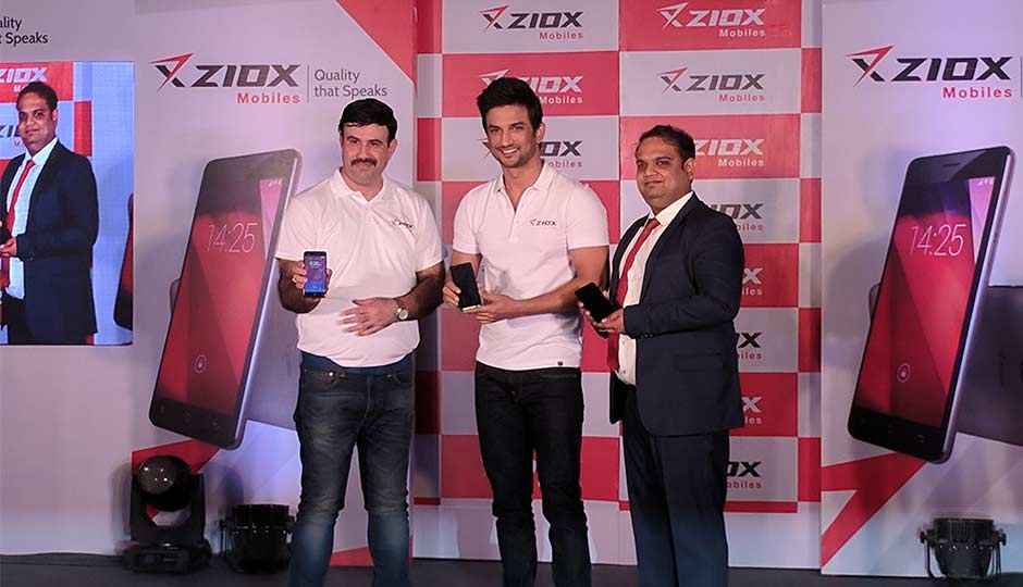 Ziox Mobiles announces ‘Sushant Singh Rajput’ as its Brand Ambassador along with Rs. 300cr investment for FY 2017-18