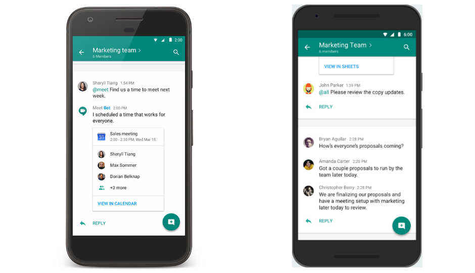 Google splits Hangouts into Chat and Meet to compete with Slack, Skype and Microsoft Teams