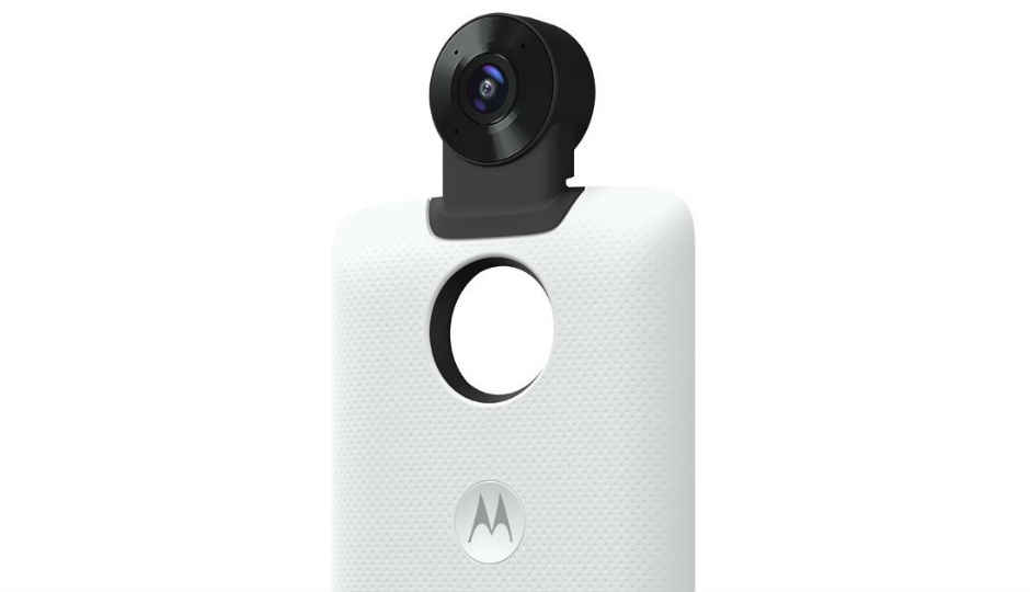 Motorola’s new MotoMods include 360 degree camera, action mod and a speaker made by Marshall