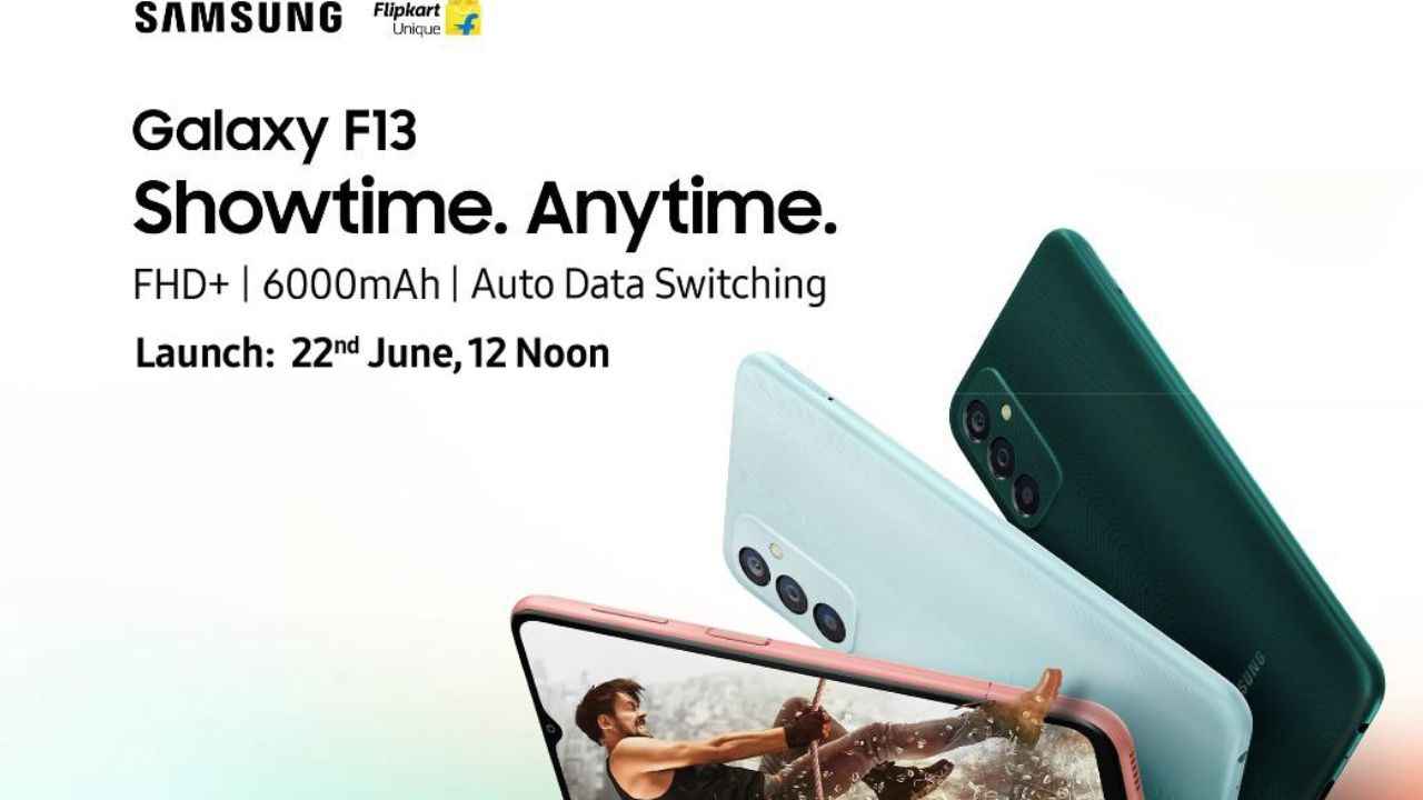 Samsung Galaxy F13 Launching In India On June 22, 2022