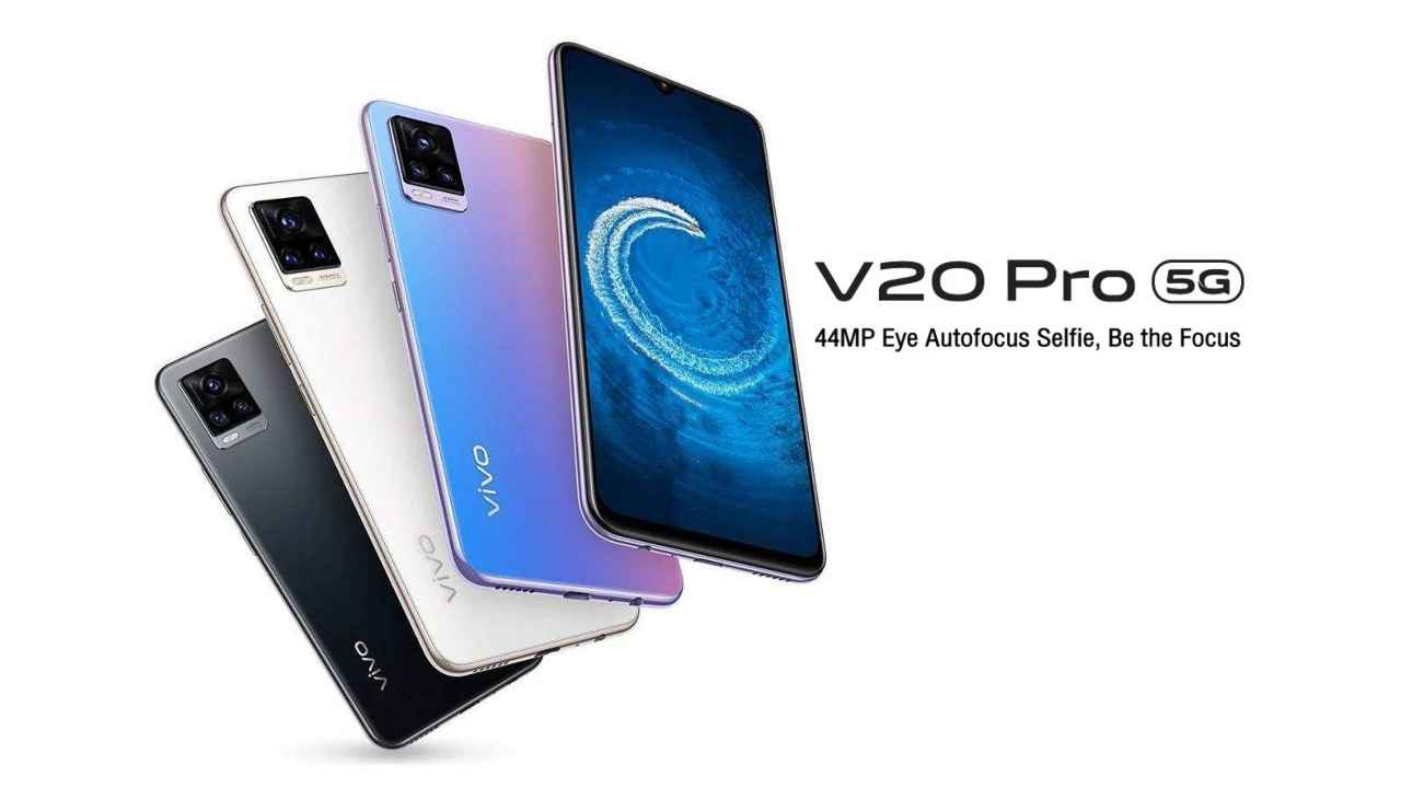 Vivo V20 Pro 5G ಸ್ಮಾರ್ಟ್ಫೋನ್ ಡುಯಲ್ ಸೆಲ್ಫಿ ಕ್ಯಾಮೆರಾದೊಂದಿಗೆ ಇಂದು ಬಿಡುಗಡೆ, ಇದರ ಬೆಲೆ ಮತ್ತು ಫೀಚರ್ಗಳನ್ನು ತಿಳಿಯಿರಿ