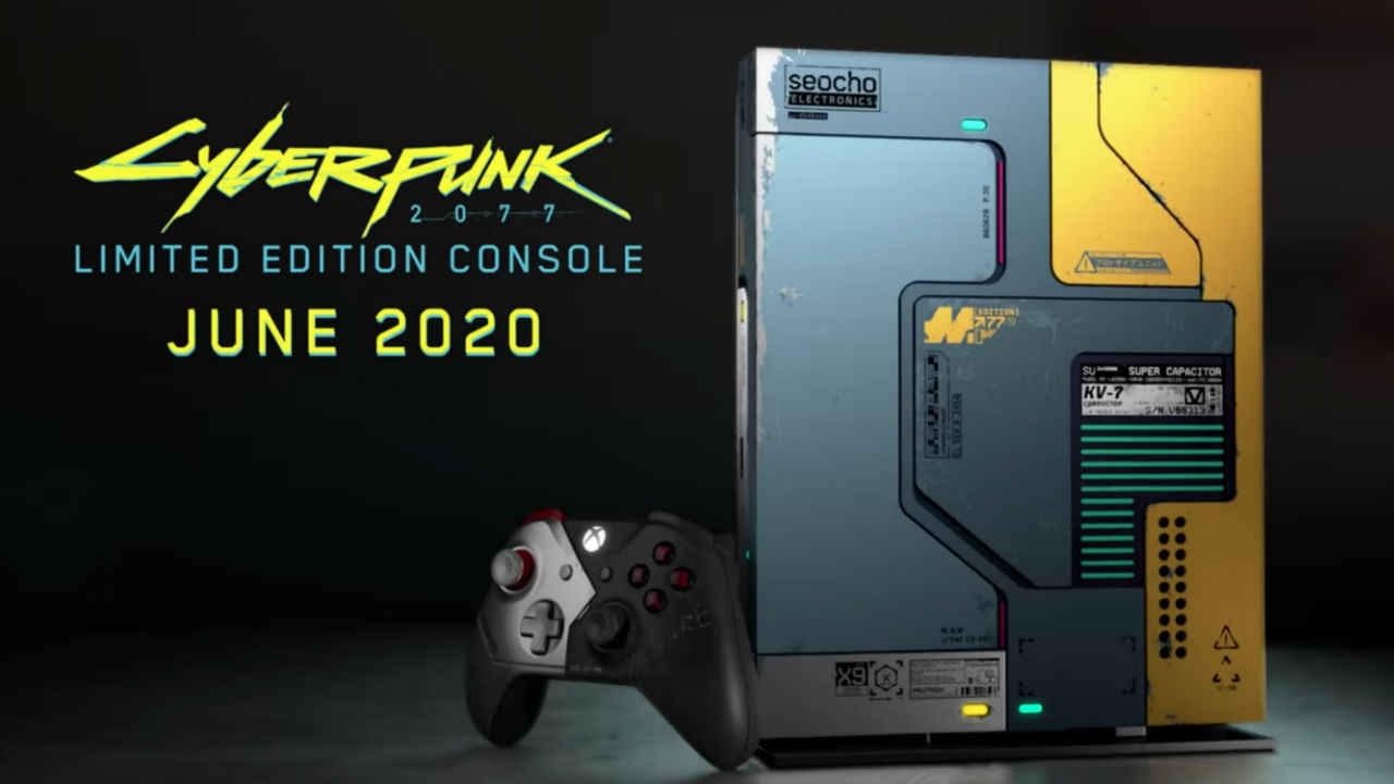 Cyberpunk 2077 themed Xbox One X to launch in June