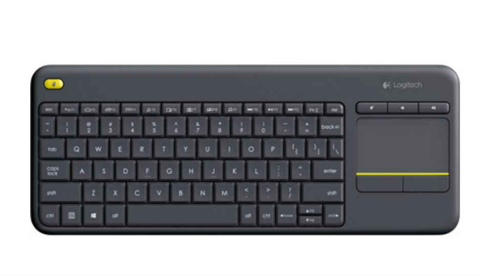Logitech K400 Plus, wireless touch keyboard announced at Rs. 3695