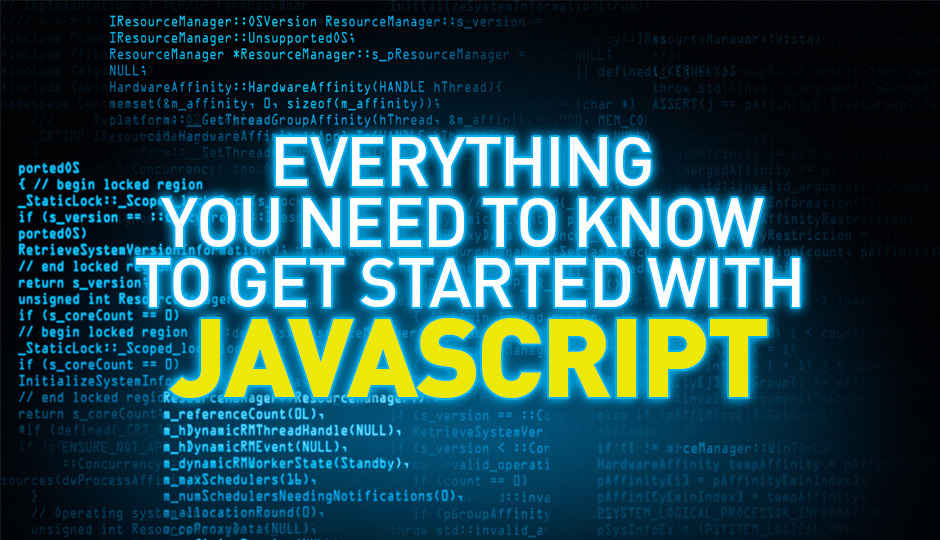 Everything you need to know to get started with Javascript