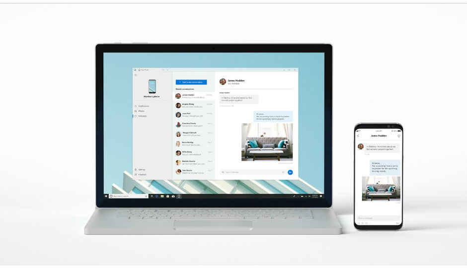 Microsoft’s Your Phone app will let you mirror your iPhone on Windows 10