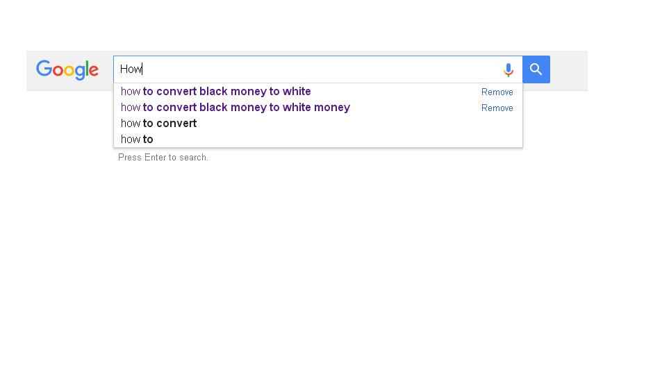 నోట్స్ బాన్ చేసిన రోజు గూగల్ లో అధికంగా ఇండియన్స్ వెతికిన ప్రశ్న..