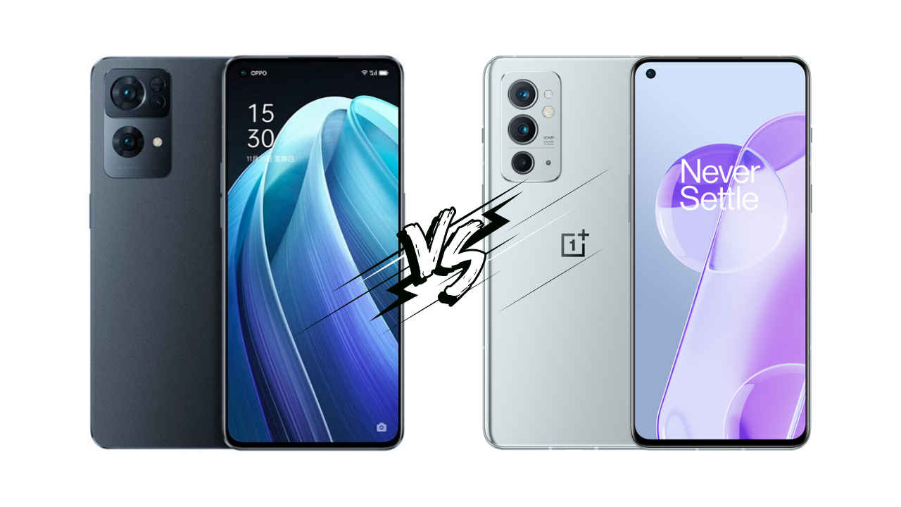 Oppo Reno 7 Pro 5G vs OnePlus 9RT 5G comparison: Which one should you go for?