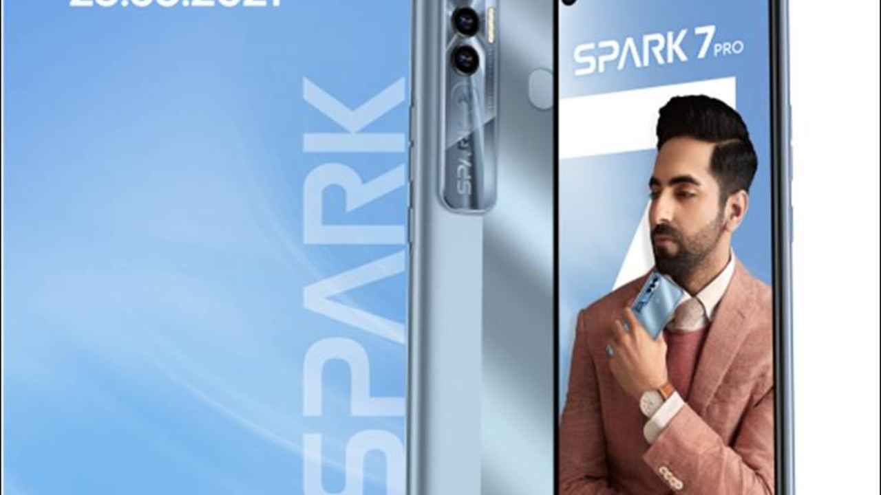 Tecno Spark 7 Pro বাজেট ফোন 25 মে ভারতে হবে লঞ্চ, জেনে নিন দাম এবং ফিচার