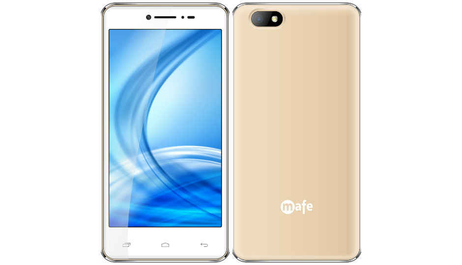 Mafe Shine M820 with Android Nougat launched at Rs 6,499