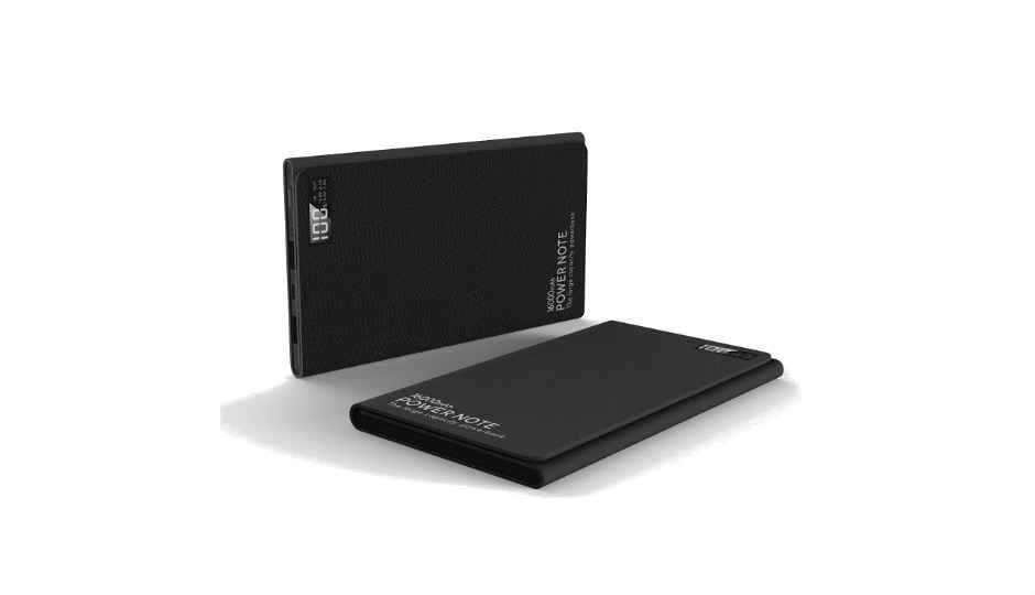 Portronics PowerNote 16000mAh power bank launched at Rs. 3,299