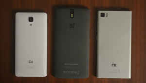 Xiaomi Mi4 vs OnePlus One vs Xiaomi Mi3