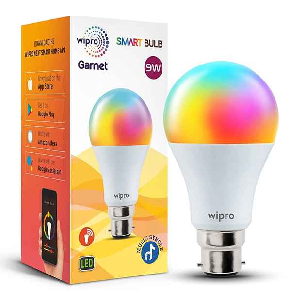 wipro 9-Watt B22 WiFi Smart LED Bulb