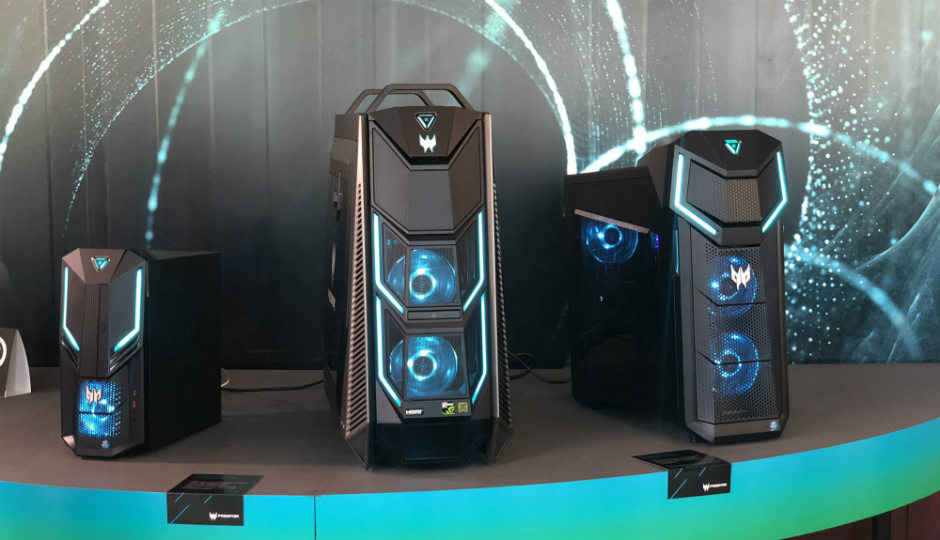 Acer Predator Orion 5000, Orion 3000 and Nitro 50 series of gaming desktops announced