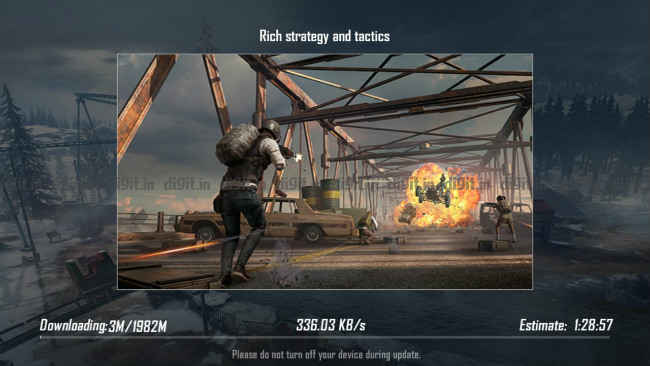 PUBG Mobile 0.13.4 beta update screenshot