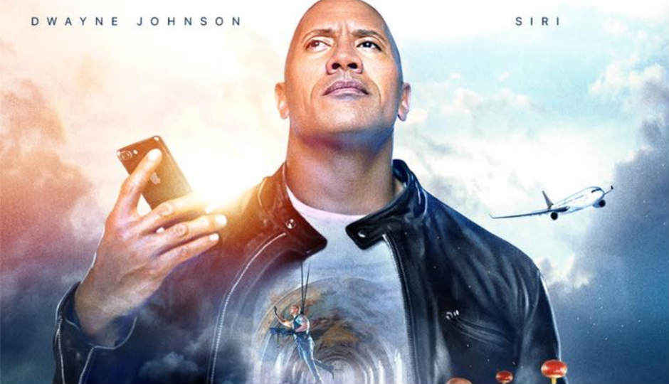 The Rock made a movie…umm commercial with Apple’s Siri