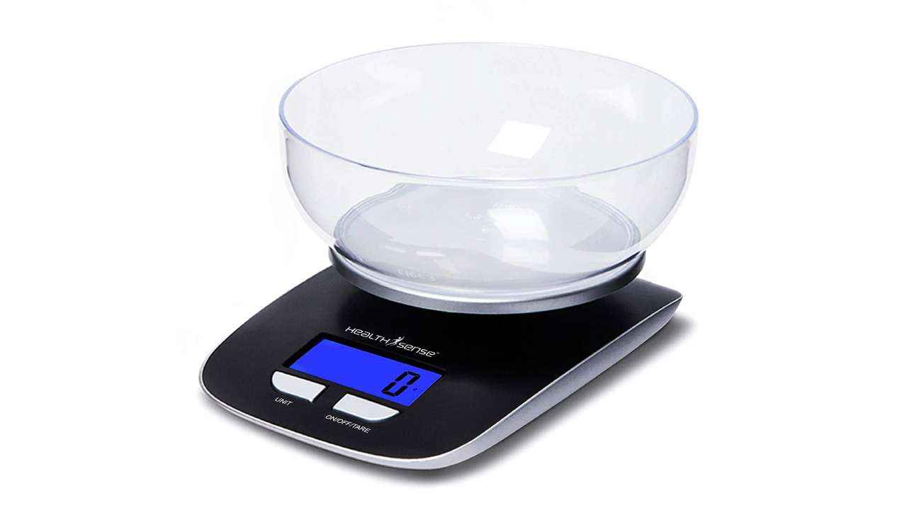 Digital weighing scale for kitchen