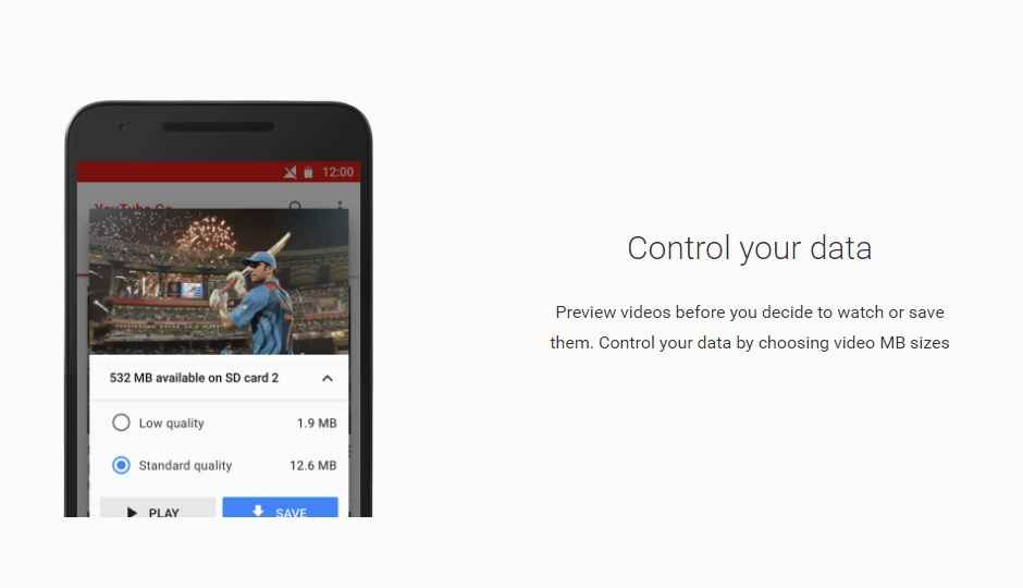 YouTube Go app now available for download on Google Play Store